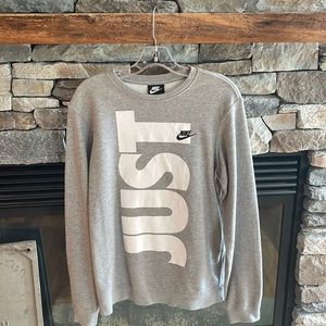 Grey Nike Crewneck